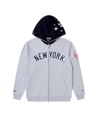 NY Yankees Hoodie mit Reißverschluss