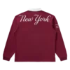 NY Yankees Langarm-Rugby-Shirt