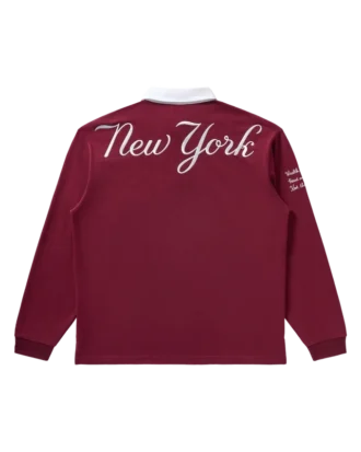 NY Yankees Langarm-Rugby-Shirt NY Yankees Langarm-Rugby-Shirt