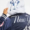NY Yankees Satin-Stadionjacke