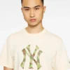 NY Yankees Space Camo Logo T-Shirt