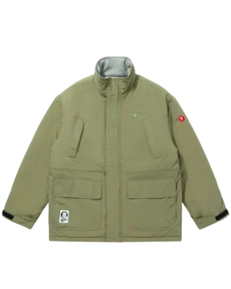 Nylonmantel mit gesticktem Logo