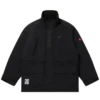 Nylonmantel mit gesticktem Logo
