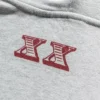 Og-Logo-Hoodie in Burgunderrot