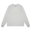 OG-Logo-T-Shirt, langärmelig, burgunderrot