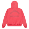 Oversized College-Kapuzenjacke mit durchgehendem Reißverschluss