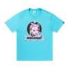 Pinkes Badge-T-Shirt