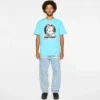 Pinkes Badge-T-Shirt