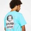 Pinkes Badge-T-Shirt