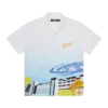 Popeline-Hemd mit Chateau-Print Popeline-Hemd mit Chateau-Print
