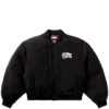 Puffer-Baseballjacke
