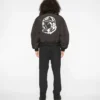 Puffer-Baseballjacke