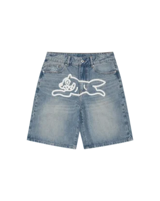 Running Dog Denim-Shorts