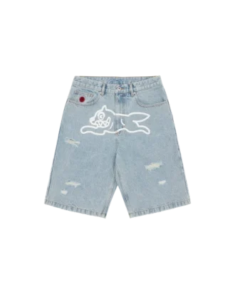 Running Dog Denim-Shorts