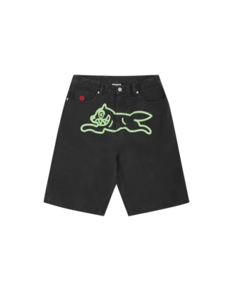 Running Dog Denim-Shorts