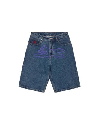 Running Dog Denim-Shorts