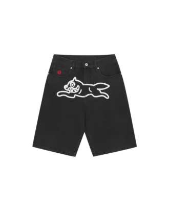 Running Dog Denim-Shorts