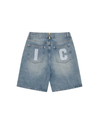 Running Dog Denim-Shorts