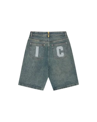 Running Dog Denim-Shorts