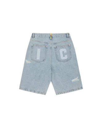 Running Dog Denim-Shorts