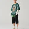 Running Dog Denim-Shorts Running Dog Denim-Shorts