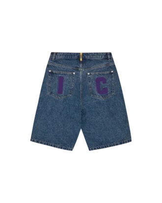 Running Dog Denim-Shorts