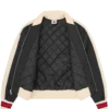 Running Dog Satin-Bomberjacke