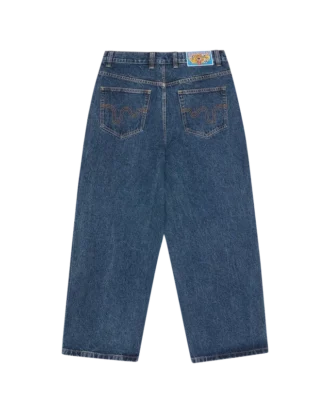 Running Dog Triple Scoop Denim-Hose