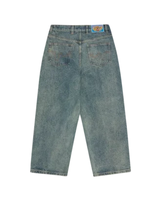 Running Dog Triple Scoop Denim-Hose