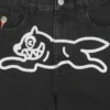 Running Dog Triple Scoop Denim-Hose