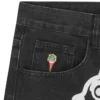 Running Dog Triple Scoop Denim-Hose