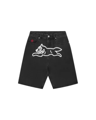 Running Dog Triple Scoop Denim-Shorts