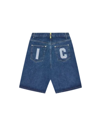 Running Dog Triple Scoop Denim-Shorts