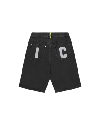 Running Dog Triple Scoop Denim-Shorts