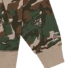 Running Dog Woodland Camo-Kapuze mit durchgehendem Reißverschluss