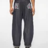 Selvedge-Carpenter-Hose aus Denim mit Running Dog-Motiv Selvedge-Carpenter-Hose aus Denim mit Running Dog-Motiv