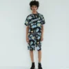 Shorts mit Grafik