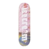 Skateboard-Deck mit „Spellout“-Logo