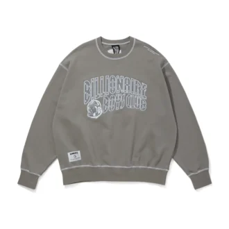 Sweatshirt mit Filzlogo und Arch Logo