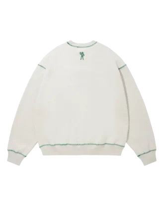 Sweatshirt mit gesticktem Logo