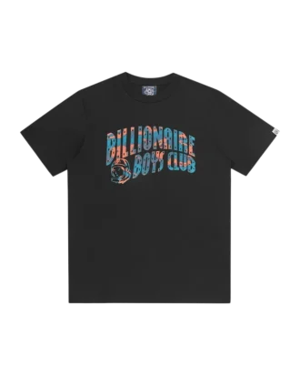 T-Shirt mit überlagertem Camo-Fill-Arch Logo
