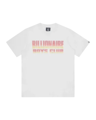T-Shirt mit Straight Logo und Diamant-Farbverlauf