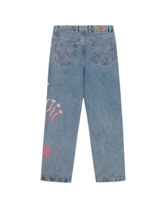 Tiger Triple Scoop Denim-Hose