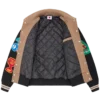 Trick Shot-Varsity-Jacke mit Kragen