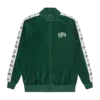 Velours-Trainingsjacke mit kleinem Arch Logo Velours-Trainingsjacke mit kleinem Arch Logo