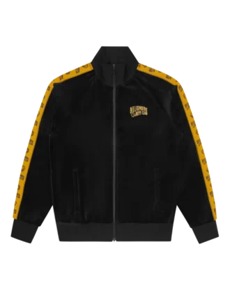 Velours-Trainingsjacke mit kleinem Arch Logo