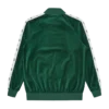 Velours-Trainingsjacke mit kleinem Arch Logo Velours-Trainingsjacke mit kleinem Arch Logo