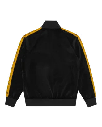 Velours-Trainingsjacke mit kleinem Arch Logo
