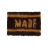 Zotteliges Logo-Band für Strickwaren